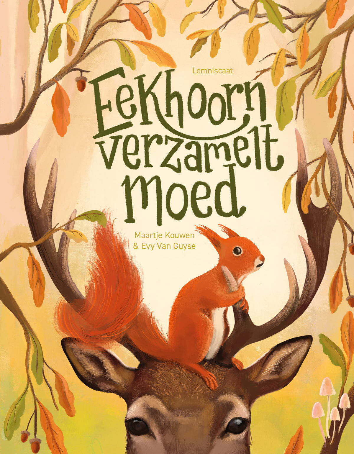 Eekhoorn verzamelt moed